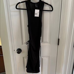 Forever 21 midi fitted cutout Dress